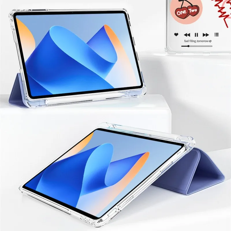 Capa para Tablet com Suporte para Lápis Huawei Matepad 2023 11.5 Funda para Matepad se 10.4 Pro 11 2023 T10s Air 11.5 - Imagem 4