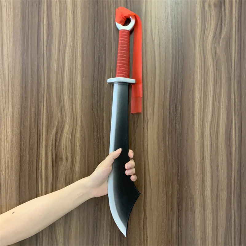 1:1 Cosplay Knife War Knife Sword Performance Prop Weapon Role Playing Chinese Style Cos Weapon Rubber Model Kids Toy 48cm