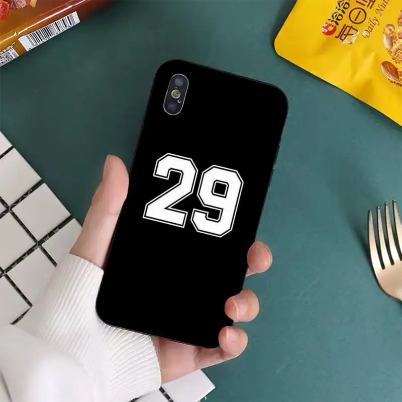 Sleek Black Phone Case