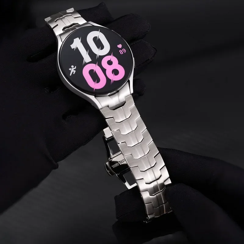 Metal Strap for Samsung Galaxy Watch 4/5/6 44mm 40mm Bracelet 4/6 Classic 46mm 47mm Band Stainless Steel Watch 5 Pro Belt Correa