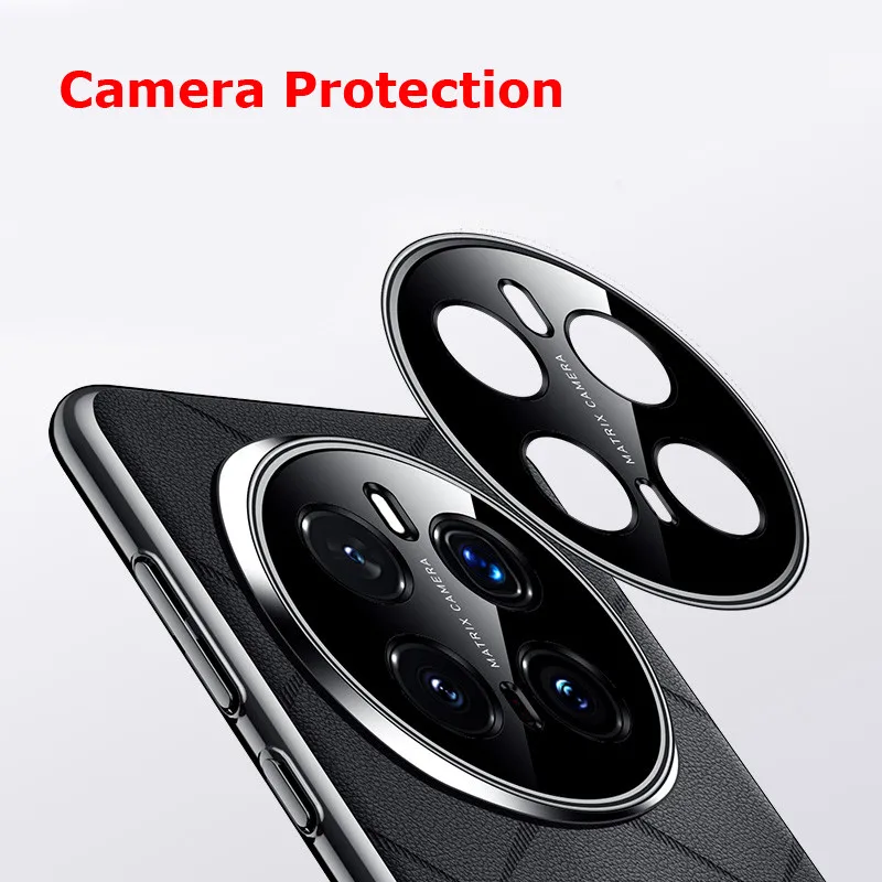 High-Quality Leather Case with Electric Porcelain Paint Finish