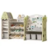 Kids Toy Storage Organizer, 4-Tier Bookshelf for Kids, Multi-Purpose Castle-Shaped Toy Organizer for Playroom 6