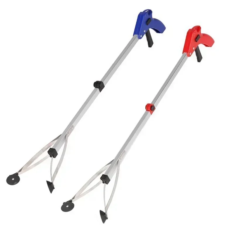 Reaching Pick Up Tool Clamp Trash Grabber Aluminum Alloy Home Portable Foldable Reaching Stick Long Arm Practical High Quality 5