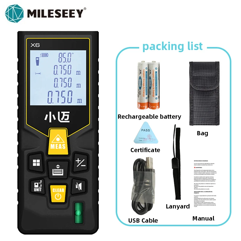 Laser-Meter-Distance-40M-Laser-Measure-Instrument-Portable-Laser-Tape ...