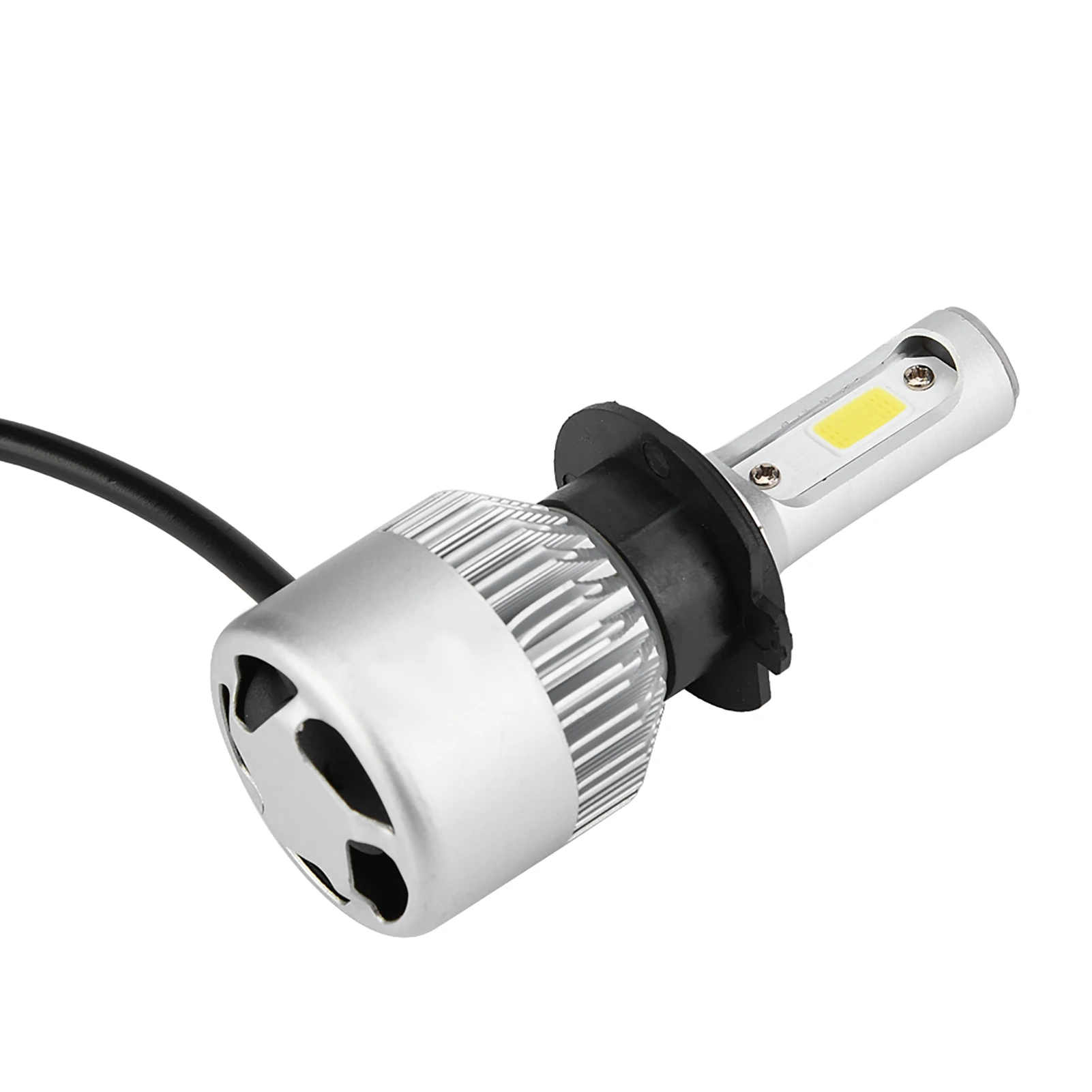 1 쌍의 자동차 H7 LED 헤드라이트 자동 전구 6000K 실버 36W 8000LM 헤드라이트 자동차 헤드라이트 전구 자동차 액세서리