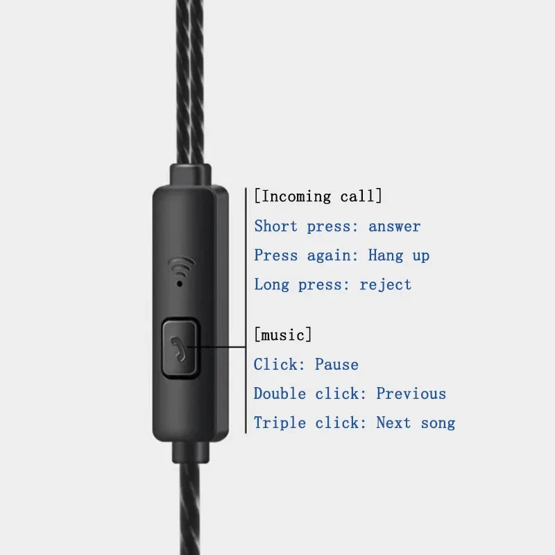 Auricolari In-Ear da 3,5 mm per Musica, Giochi, Sport, Chiamate, Audio HiFi con Bassi Potenti, Stereo, per Gaming, Sport, Uso Quotidiano, Pendolarismo, Accessori Audio - Image 3