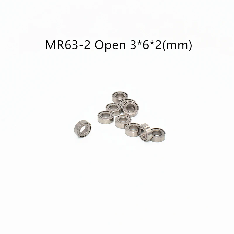 

Miniature Bearing MR63-2 10 Pieces 3*6*2(mm) free shipping chrome steel Mechanical equipment parts
