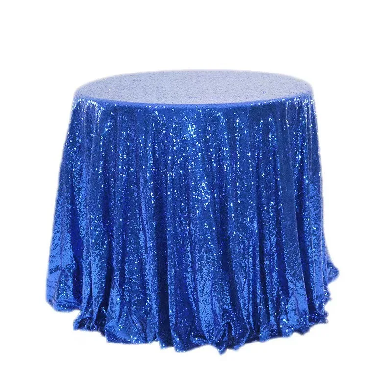 

Round Continental Hotel Wedding plastic sequin tablecloth