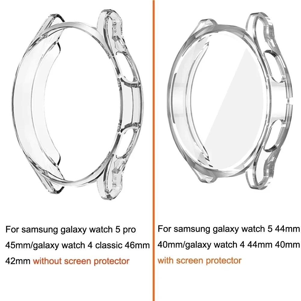 Premium Stainless Steel Strap with TPU Bumper Protector Case