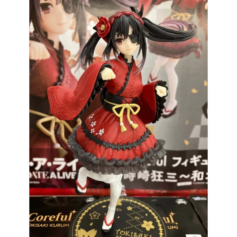 

Original Taito Coreful Date A Live Tokisaki Kurumi Figure Japanese Gothic Ver Action Figurine Anime Model Statue Doll Toy Gift