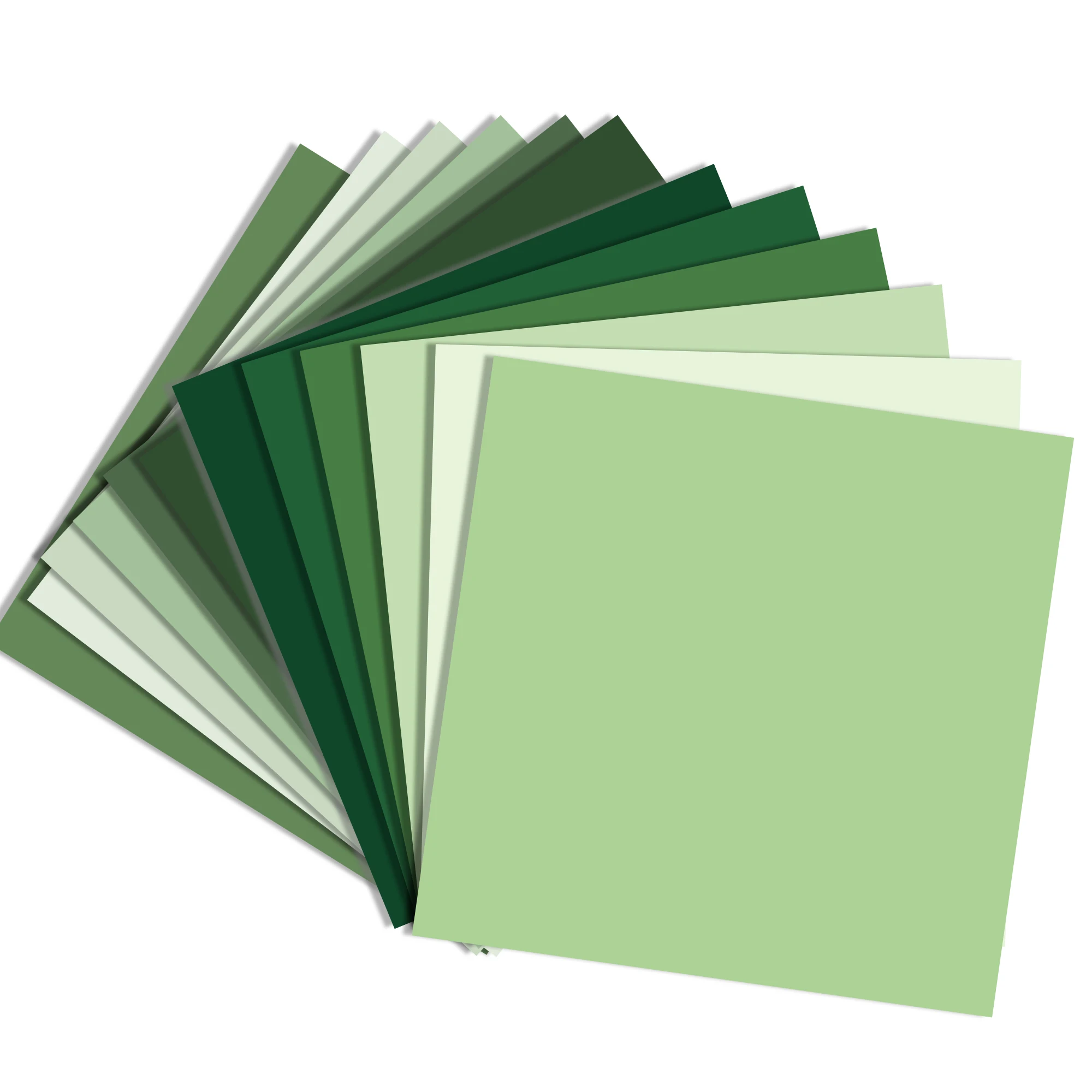24 stücke 30*30 cm Glücklich St. Patrick's Day Frühling Reine Grün Sammelalbum Papier DIY Handwerk Hintergrund Papier Karte scrapbooking Handwerk Papier