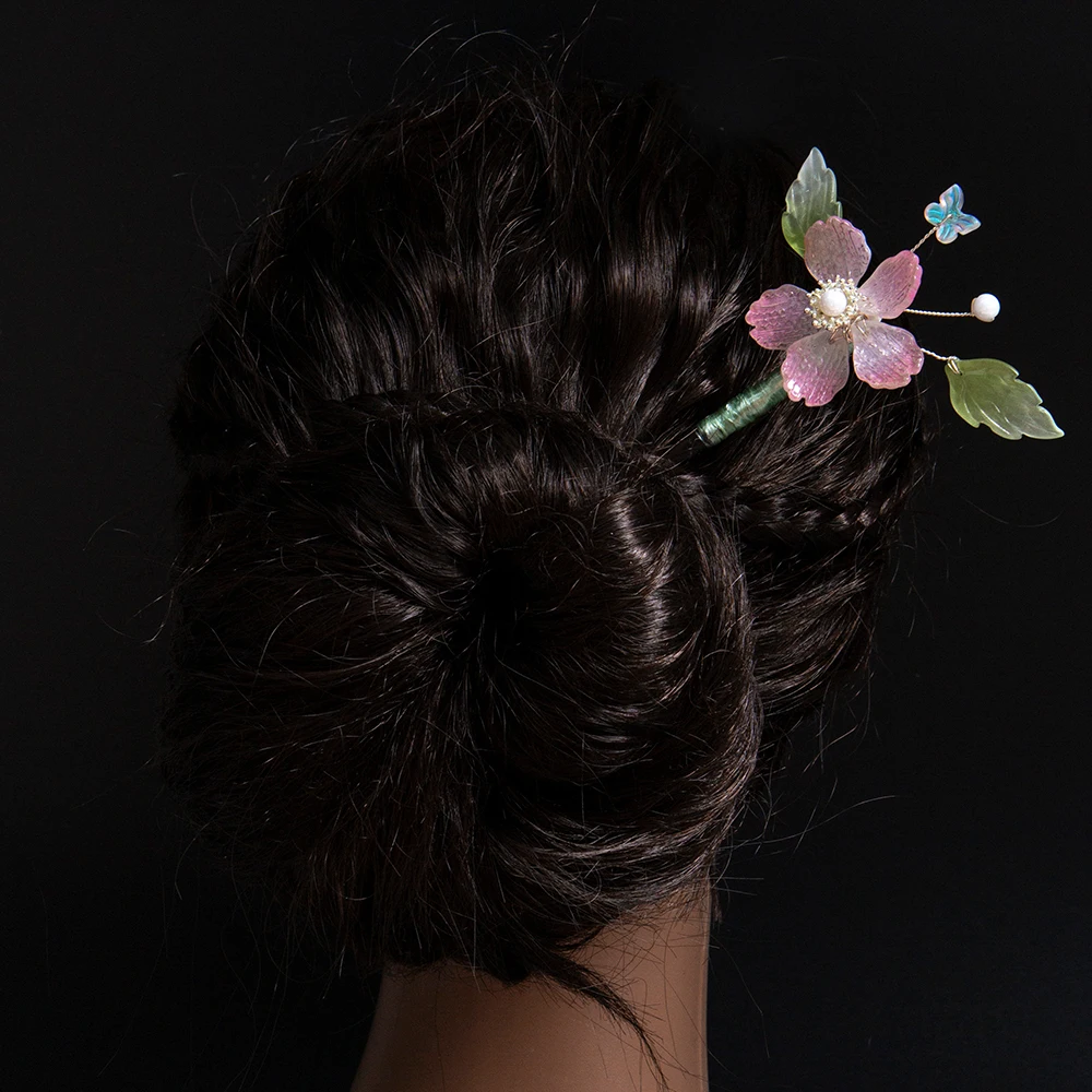 

2 Hairpins Price New Chinese Style Hair Sticks Vintage Hairpins for Women Hair Clip Headwear Jewelry Hair Accessories fz53
