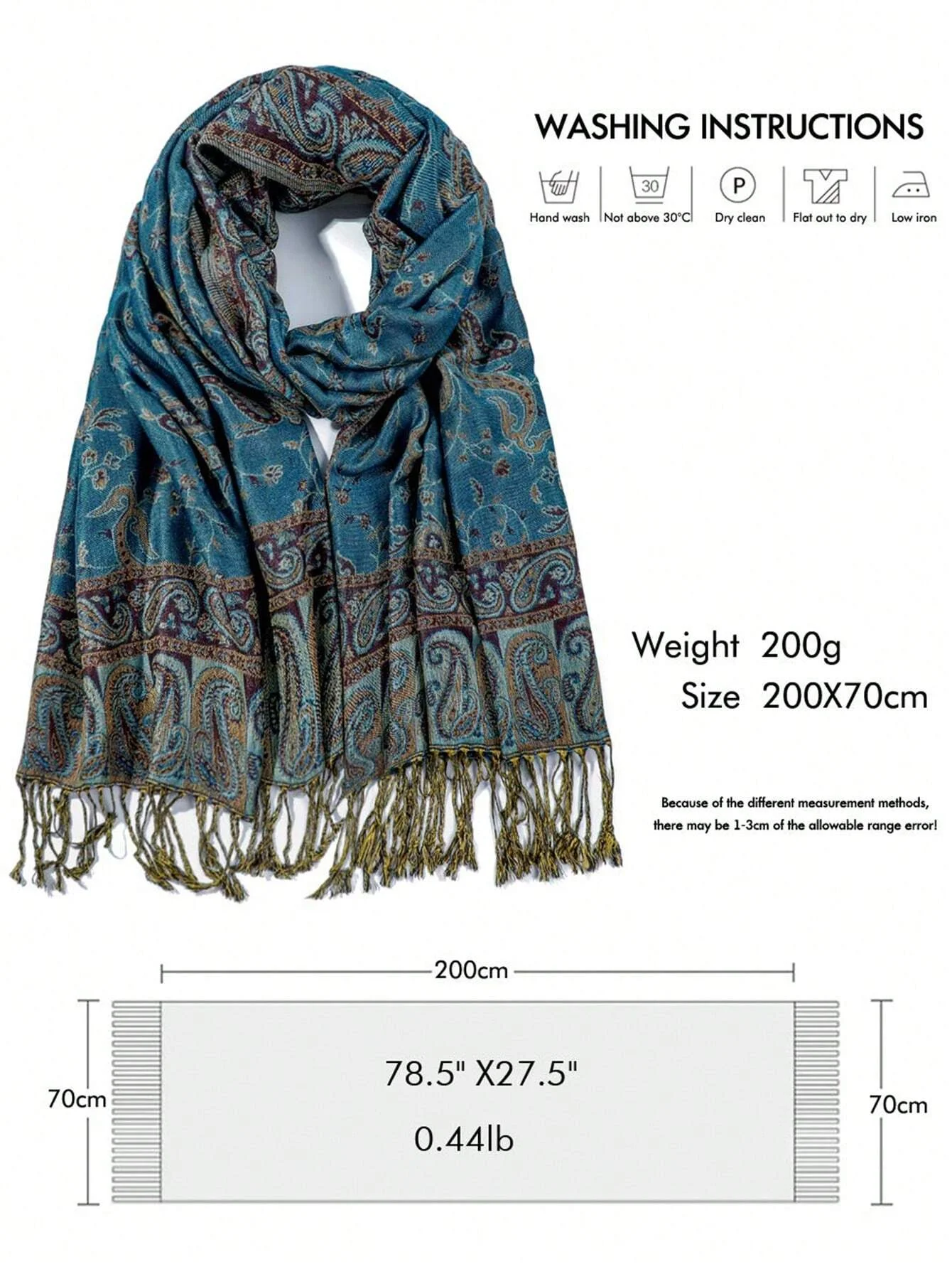 Bohemia Pashmina Hijab Scarf Long Muslim Cashmere Shawl Female Foulard Soft Turban Head Wraps For Women Headband Luxury Brand muslim headwear head scarf shawl scarf hijab headscarf female head wraps