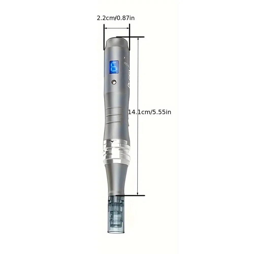Pen microneedling wireless m8 con 22 cartucce per la pelle_voghion.com