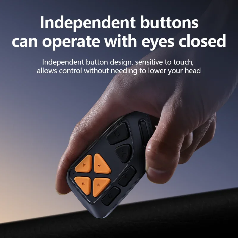 Bluetooth Remote Control Wireless Page Turner Camera Shutter Button For Kindle App Remote 10M Control Range For Phone