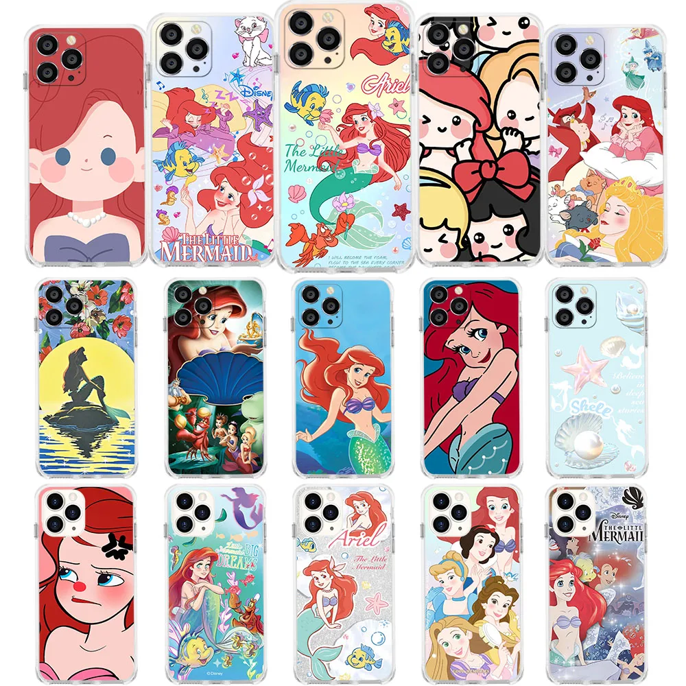 Ny-74 Princess Ariel Custodia Morbida Per Lg K52 K65 K42 K118 K11 Plus K10 K22 K40 K12 X4 K40S K41S K50S K51S K61 K92