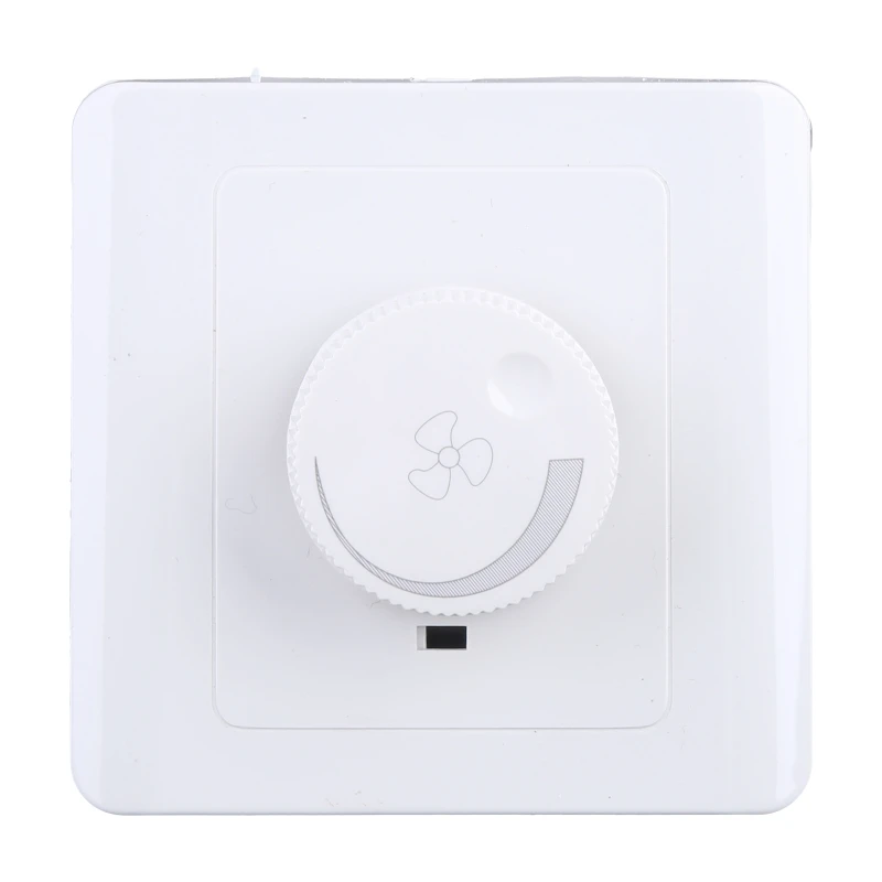 86 Type Ceiling Fan Adjustment Stepless Speed Controller Wall Switch 220V 10A
