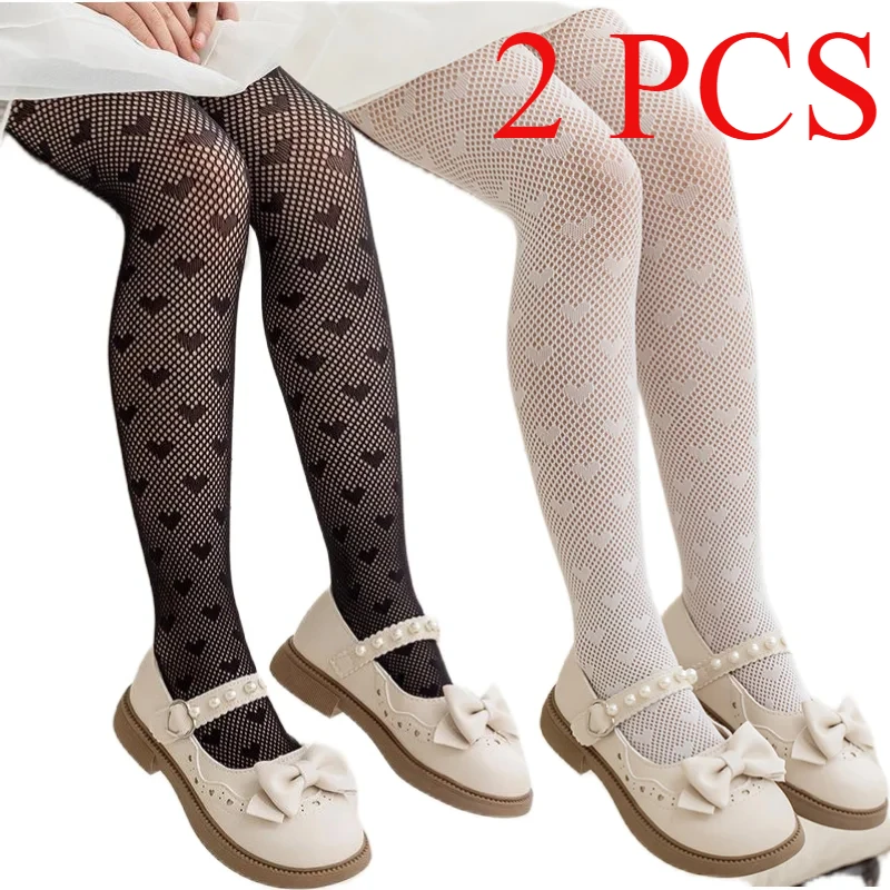 2/1 PCS Baby Girl Tights Kids Dance Stocking Sock Children School Student Uniform Tights Princess Black White Pantyhose kids pantyhose ballet tights
