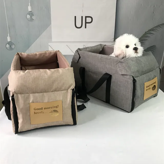 Portable Car Safety Pet Seat For medium/Small Dogs Cat Travel Central Control Cat DogBed Transport Dog Carrier Protector DogBags Portable Car Safety Pet Seat For medium/Small Dogs Cat Travel Central Control Cat DogBed Transport Dog Carrier Protector DogBags