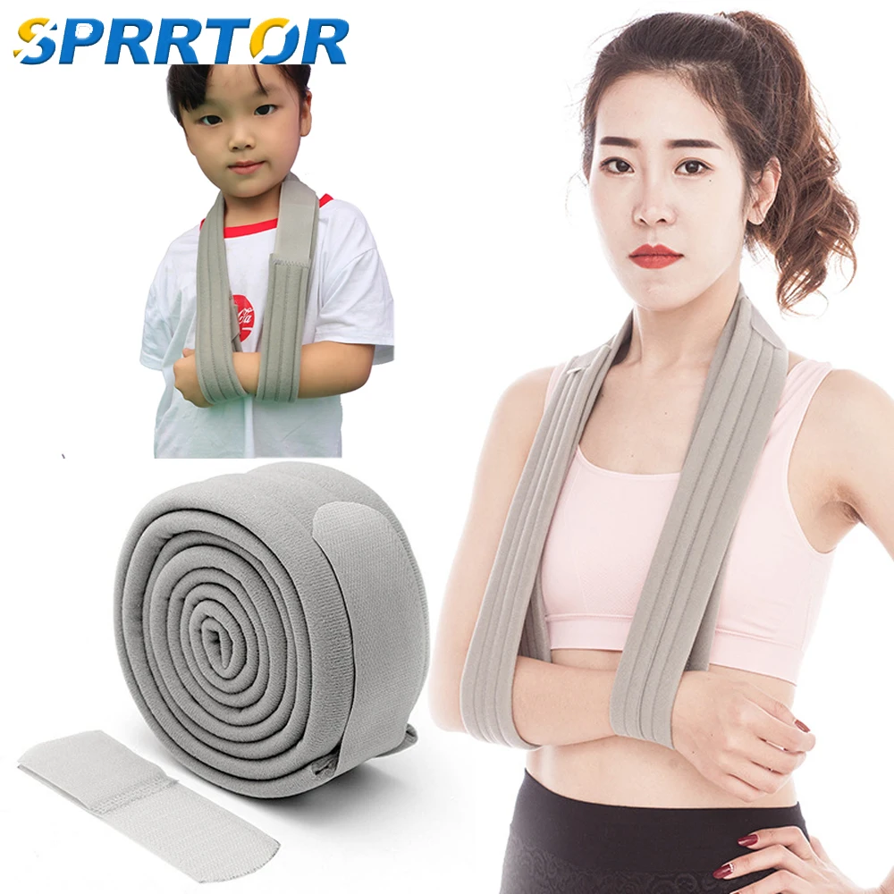 

Arm Sling,Adjustable Comfortable Shoulder Immobilizer Arm Sling Breathable Shoulder Support for Injured Arm Hand Elbow
