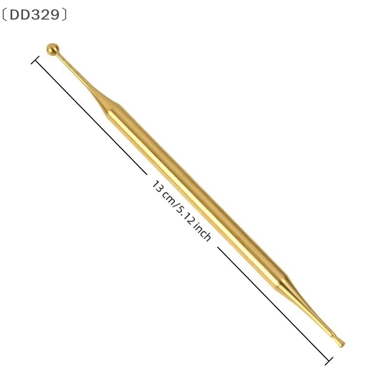 〔DD329〕Acupuncture Pen Manual Body Trigger Point Probe Pen Deep Tissue Massage,Dual Head Facial Reflexology Tools