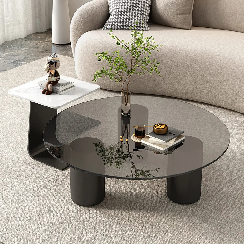 

Sofas For Living Room Coffee Table Center Modern Floor Bedside Cabinet Table Round Kawaii Mesa Auxiliar Salon Home Furniture ZN