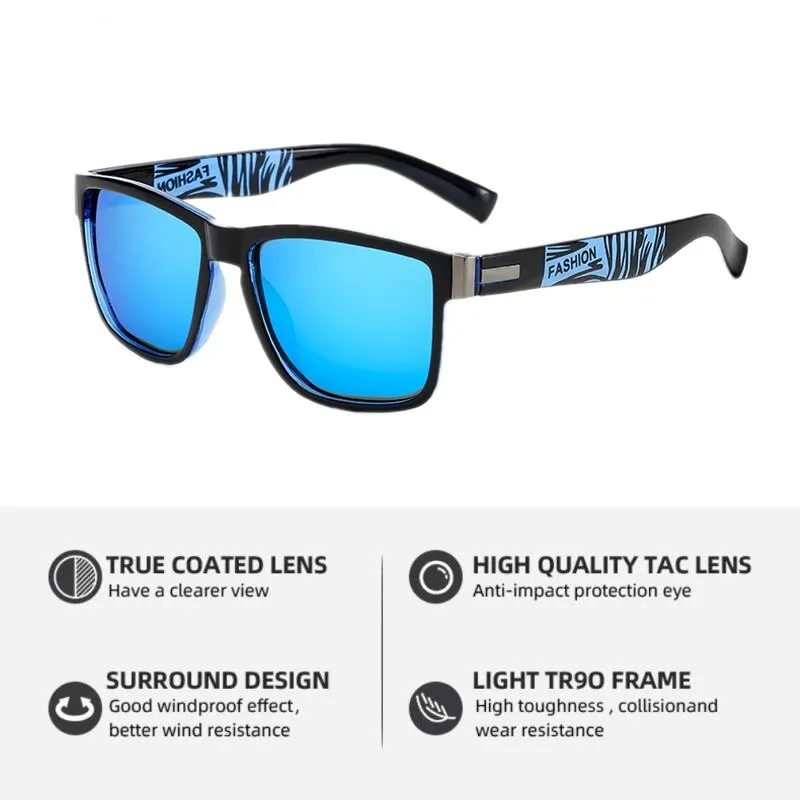 Polarized Sunglasses Men Women Fishing Hiking Driving Eyewear Sport Camping Fashion Color