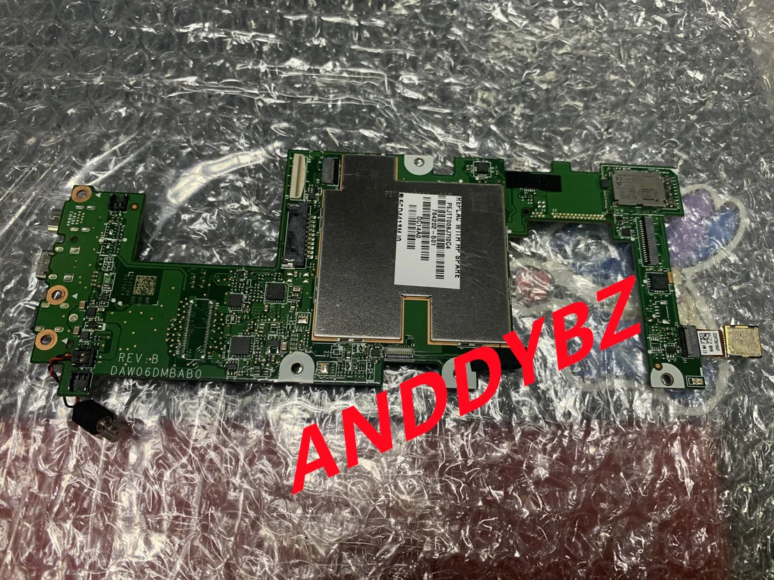Genuine 764202-501 DAW06DMBAB0 FOR Hp Pro Tablet 610 G1 MAINBOARD Z3775 2G 32Ge TESED OK