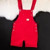 2023 Summer Men Bib Pants Solid Color Casual Shorts Jumpsuits Streetwear Joggers Multi Pockets Fashion Suspenders Cargo Overalls 5