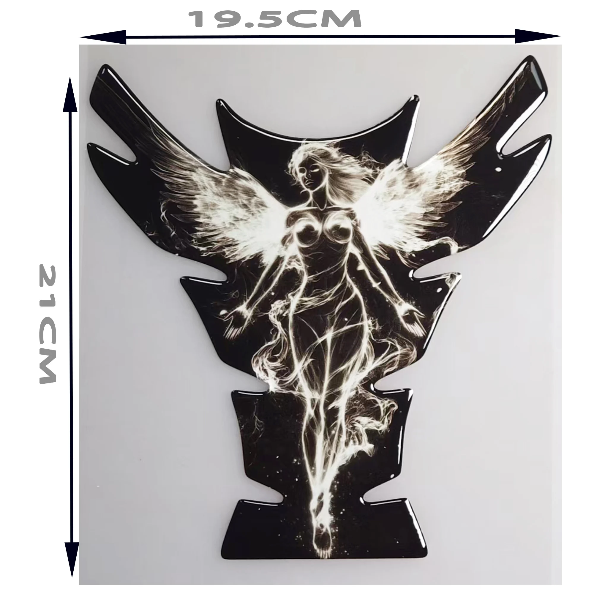 Motorcycle Universal 3D Tank Sticker Oil Gas Protector For SUZUKI YAMAHA