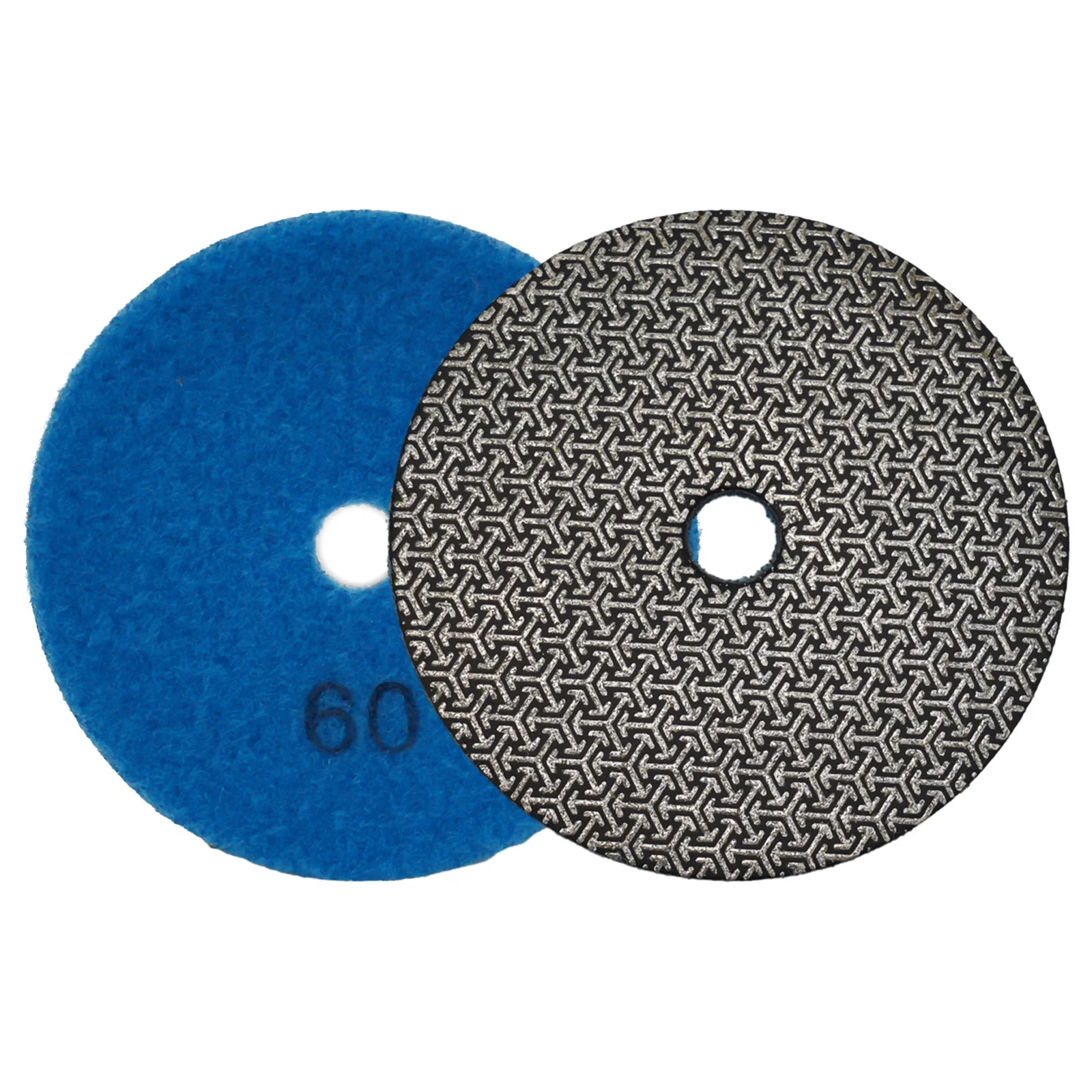 Electroplated Pads Polishing Pad For Working On Surface Of Concrete Polishing Sheet 4inch 60#/100#/200#/400# Power Tools