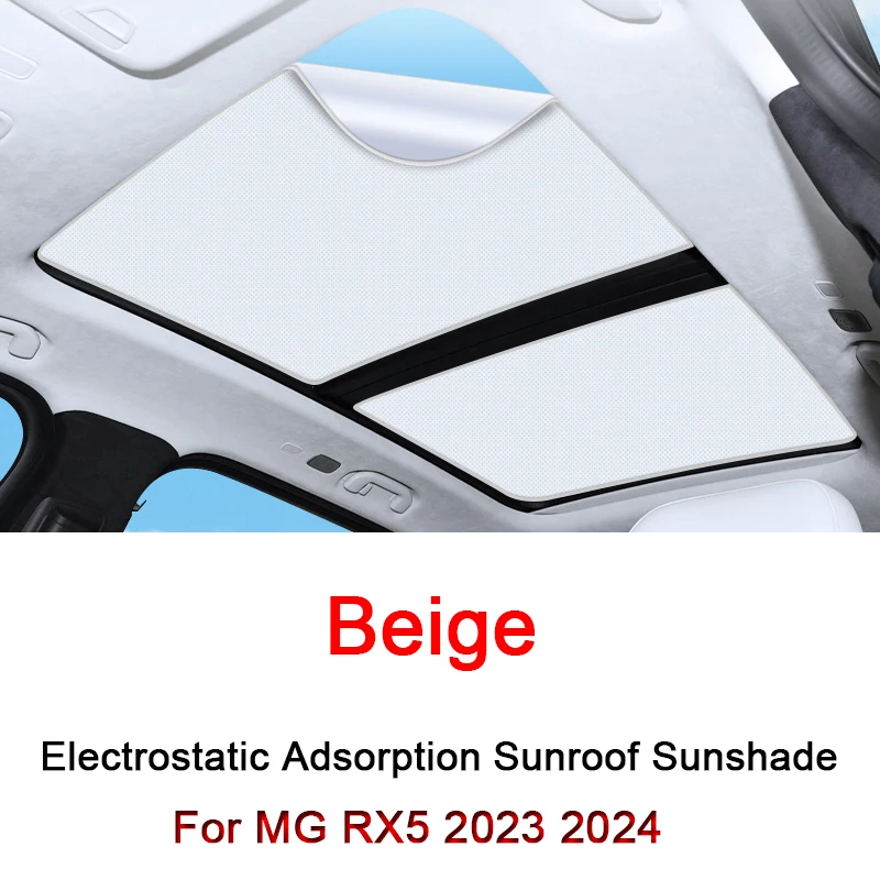 Car Electrostatic Adsorption Sunroof Sunshade Fit For Porsche Taycan  2019-2023 Heat Insulation Skylight Sticker Auto Accessories - AliExpress