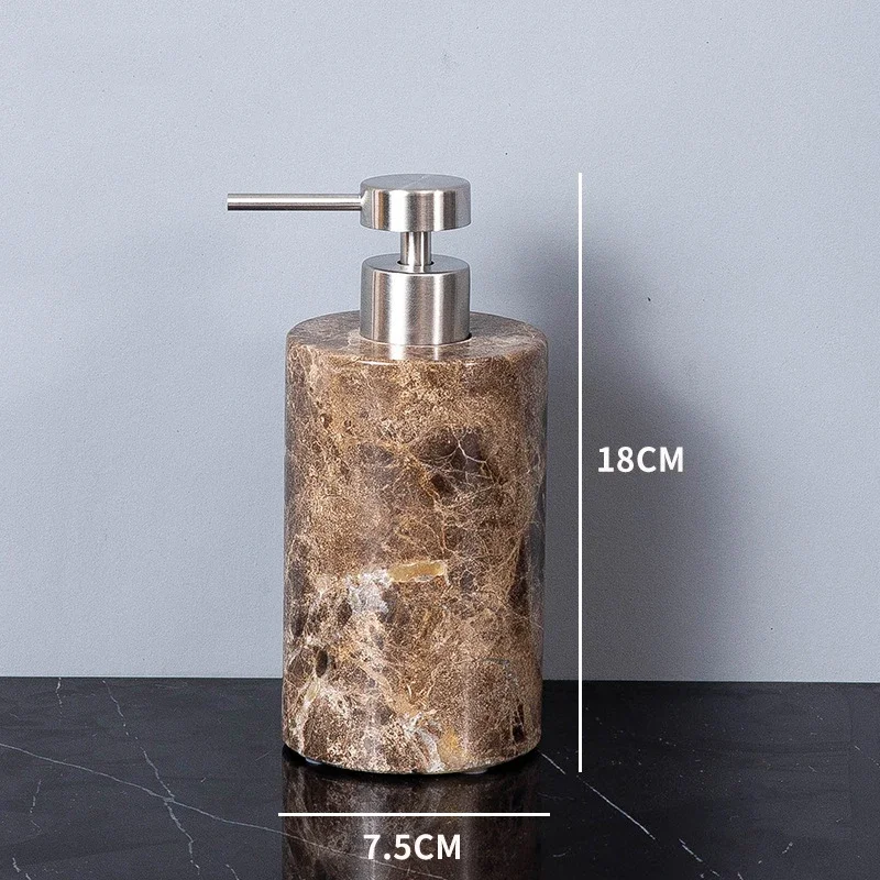 Emperador Dark Marble Bath Set Image 14