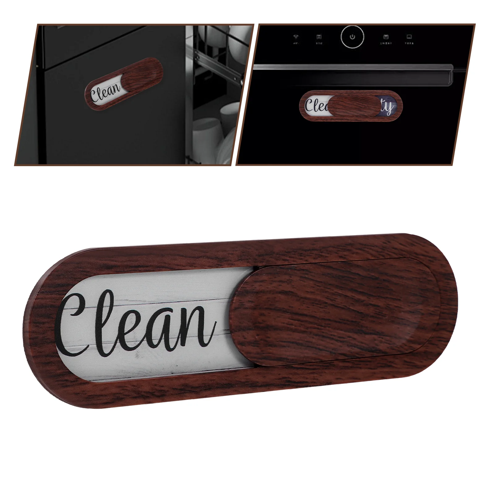 Magnetic Indicator Sign For Dishwasher Clean Dirty Magnet Sign Easy Sliding Magnet for Dishwasher dishwasher magnet