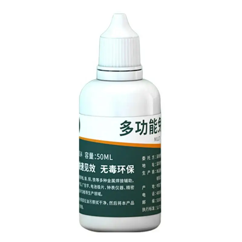 Liquid Flux Solder With Flux Stainless Steel Cleaning Flux With Liquid Rosin Older Flux For Electronics Soldering Tin Soldering stainless steel liquid flux 30ml