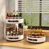 Decorative Tray Rotating Shelf Countertop Special Spice Organizer Double Corner Storage Shelf Explosive Steady Trays 1