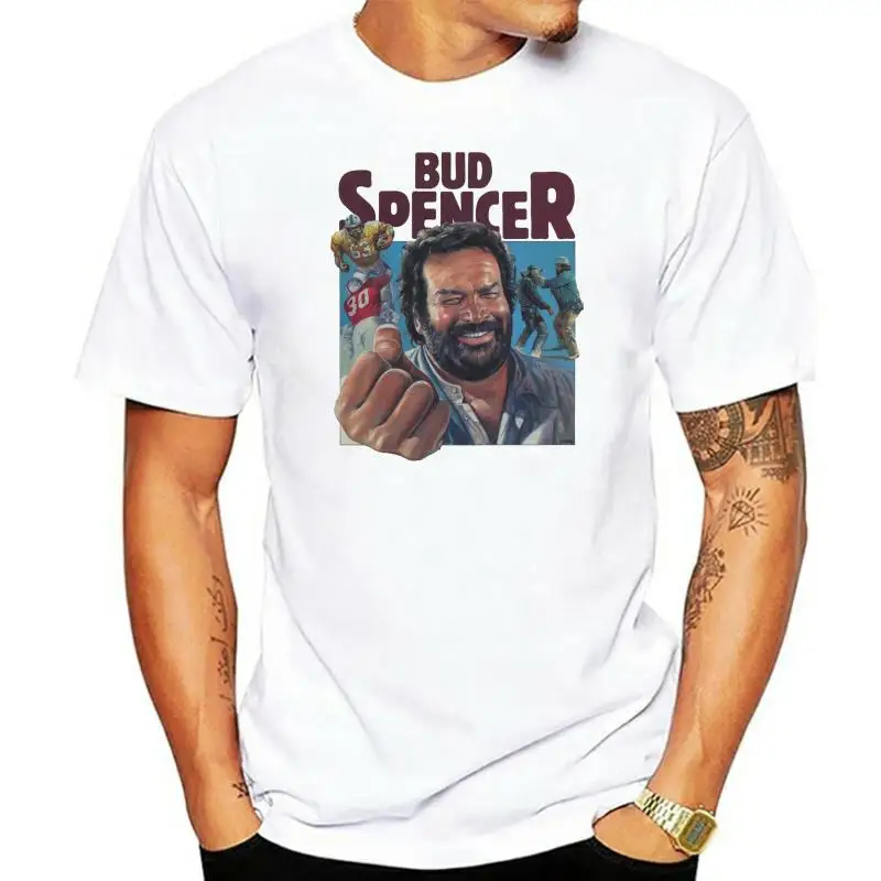 Bud Spencer Pugno Bulldozer Bomber Uomo Donna T-Shirt