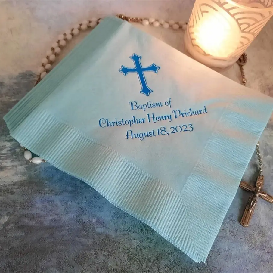 

Baptism napkins christening napkins first communion napkins confirmation napkins cross napkins religious napkins dedication napk