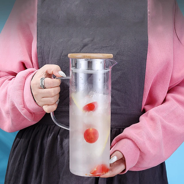 Water Pitcher Infuser Jugkettle Transparent Fruit Cold Acrylic