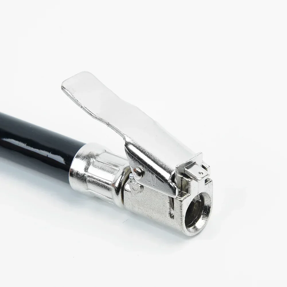 Tubo Di Gonfiaggio Per Pneumatici Aqxreight: Raccordo Filettato 1/4'' In Gomma E Rame, Lunghezza 37 Cm - 3