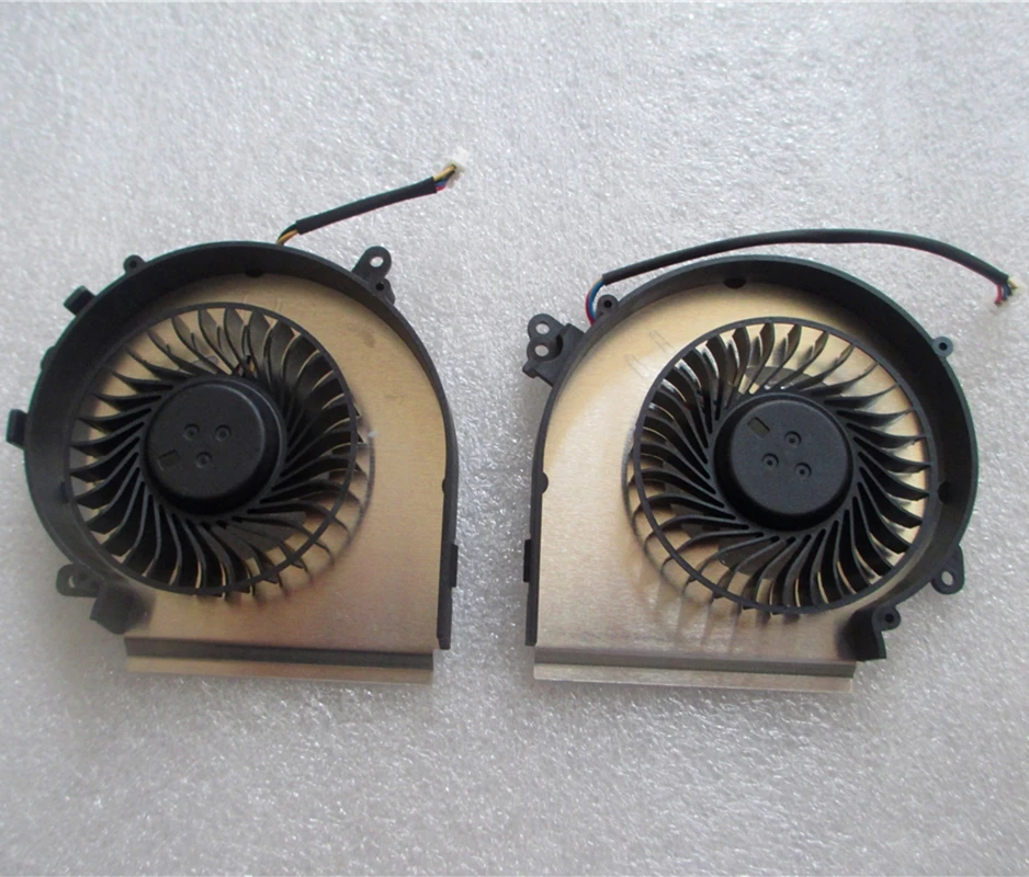 Original Laptop Cpu Ventilador de Refrigeração Ventilador Gpu para Msi Ge62mvr Ge72mvr 7rg Paad06015sl 0.55a 5vdc N374 N376 Ms16jc Novo - Imagem 3