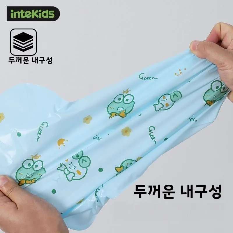 방수 두꺼운 레인부츠 커버 아동용 미끄럼 방지 학교 여행 필수품 높은 튜브형 신발 커버 비 오는 날용