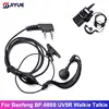 2 Pin Walkie Talkie Headset Earphone K-Plug Wired Two Way Ham Radio Earpiece For Baofeng BF-888S UV5R Walkie Talkie 992 Earwear 1