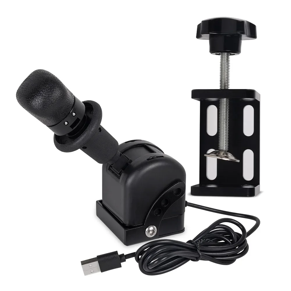 USB SIM Handbrake with Mounting Clip ETS2 American and European PC Racing Game Simulator Air Brake for G20 G27 G29
