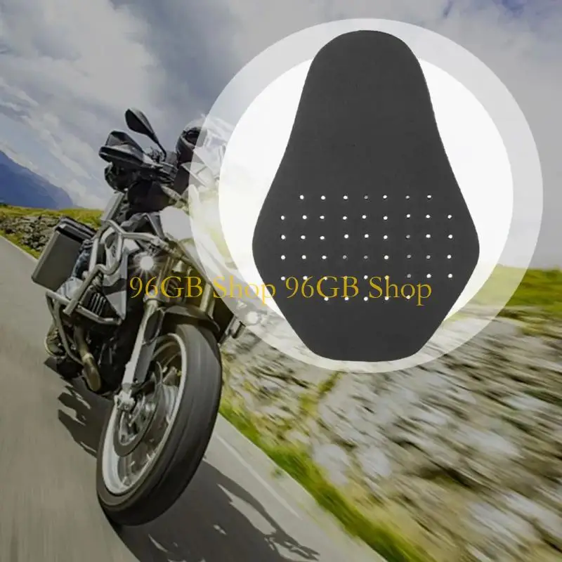 96GB 오토바이 등받이 쿠션 패드 강력한 인체공학적 핏 통기성 라이딩 보호