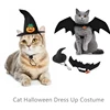 Fashion Cat Clothes Bat Wings Funny Dog Costume Artificial Wing Pet Cosplay Prop Halloween Christmas Cat Costume Pet Products 3
