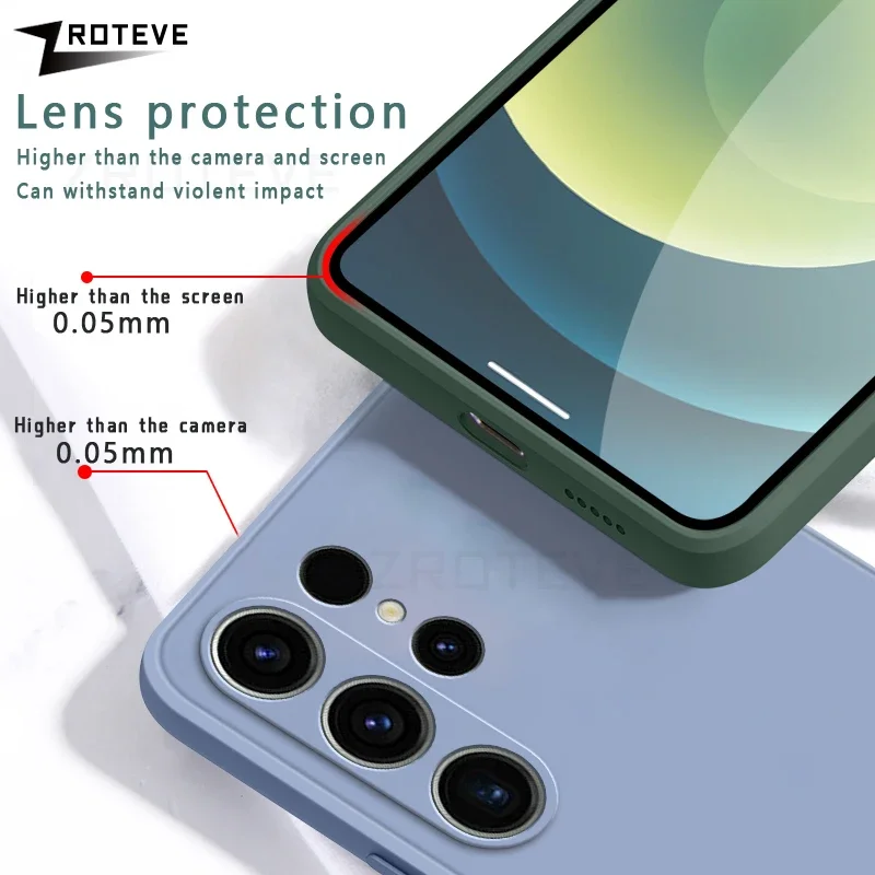 Silky Liquid Silicone Shockproof Phone Case – ZROTEVE