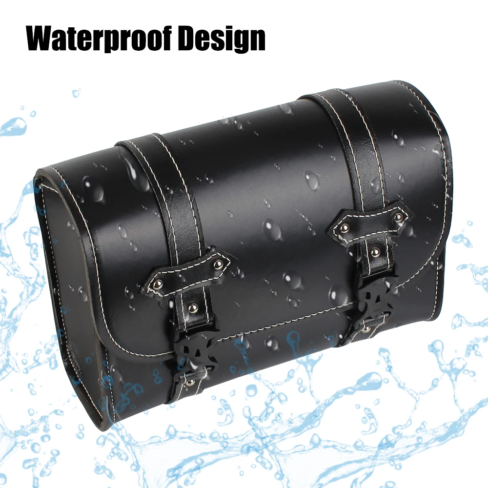 Motorcycle Saddle Bags Backpack Waterproof Universal Tool Pouch Luggage Side Bag Storage Kit With Strap Motorbike Accessories
