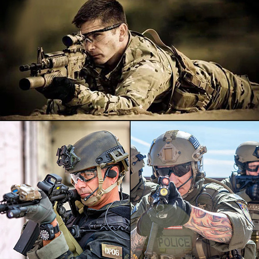 Tactical Goggles Military Hunting Shooting Sunglasses 3 Style Shape Army  Airsoft Paintball Motorcycle Windproof Wargame Glasses - AliExpress