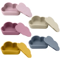 New Baby Cartoon Shape Snack Cup Toddle Portable Food Storage Box Portable Snacks Container BPA Free Soft Lid Baby Stuff 2